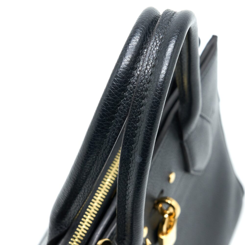 AAA Replica Louis Vuitton LV CITY STEAMER MM GRAINED CALFSKIN BLACK GHW