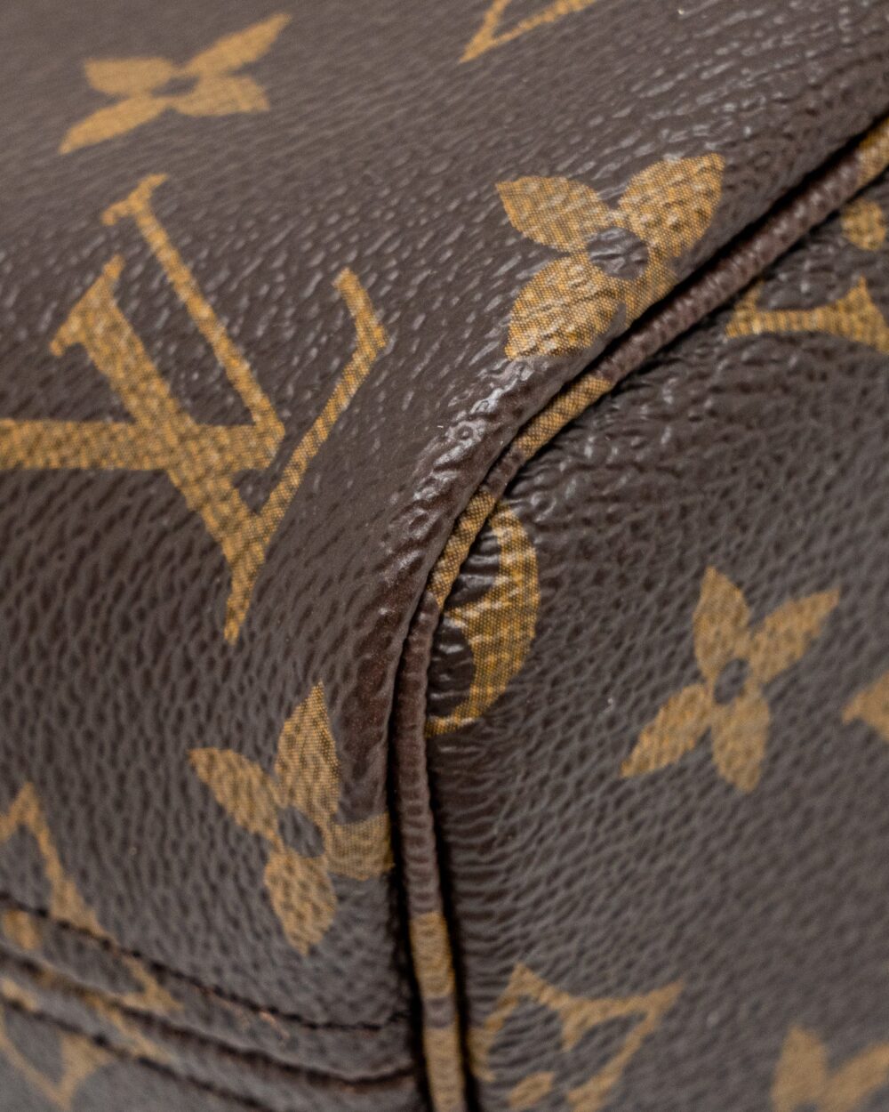 AAA Replica Louis Vuitton LV NEVERFULL BB BEIGE STRAP MONOGRAM CANVAS GHW