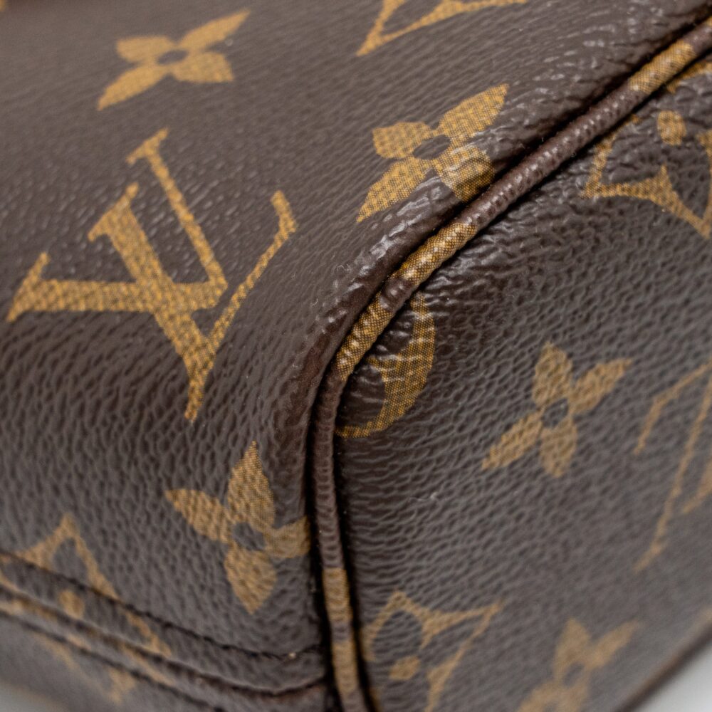 AAA Replica Louis Vuitton LV NEVERFULL BB BEIGE STRAP MONOGRAM CANVAS GHW