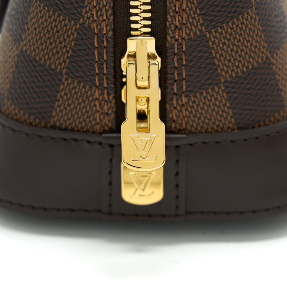 AAA Replica Louis Vuitton LV ALMA BB DAMIEN EBENE