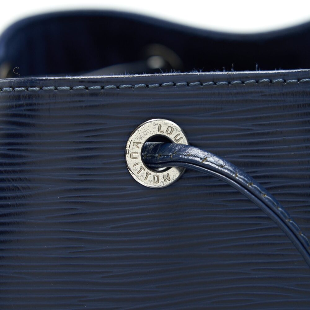 AAA Replica Louis Vuitton LV NOE BUCKET BAG EPI LEATHER NAVY SHW