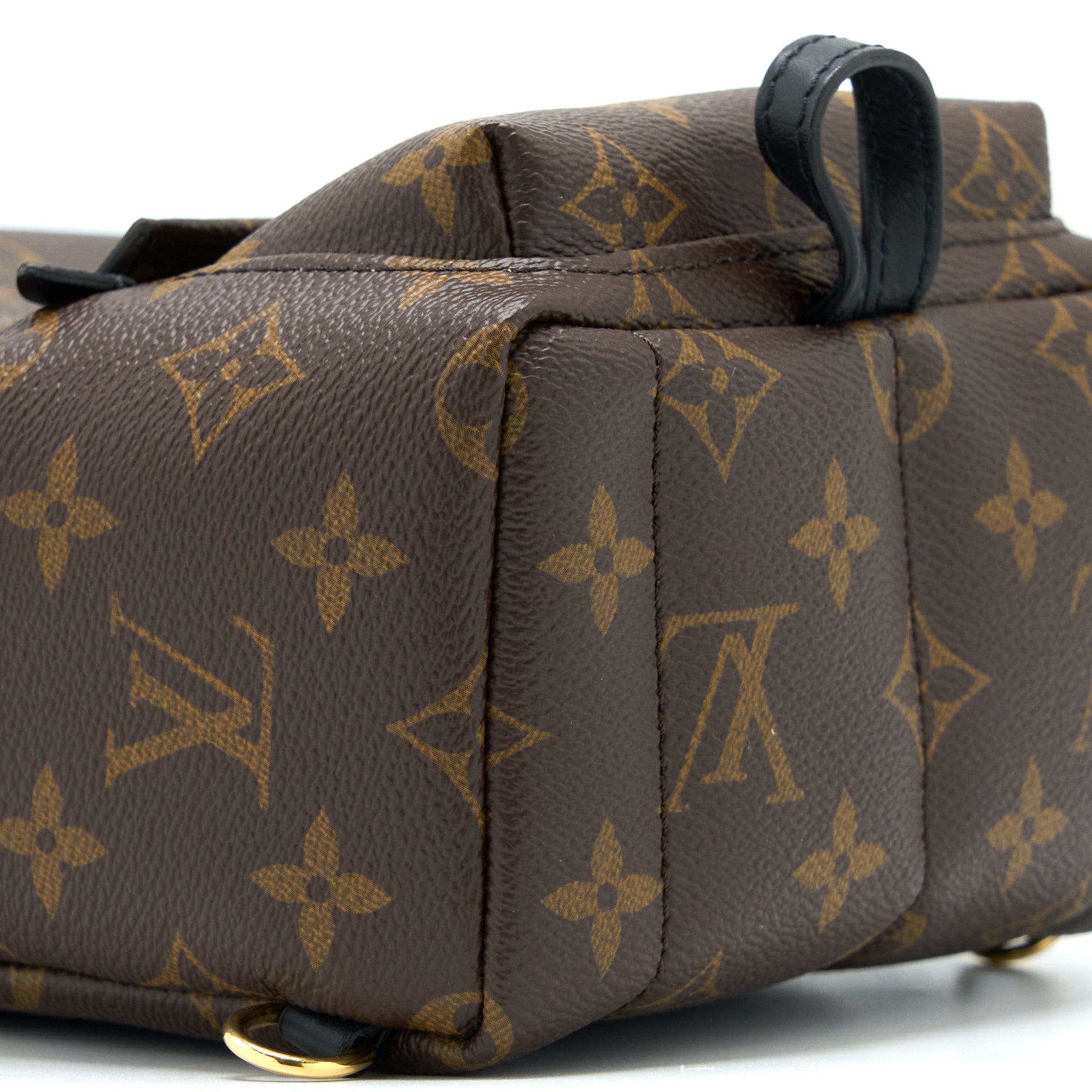 AAA Replica Louis Vuitton LV PALM SPRING MINI BACKPACK MONOGRAM CANVAS GHW
