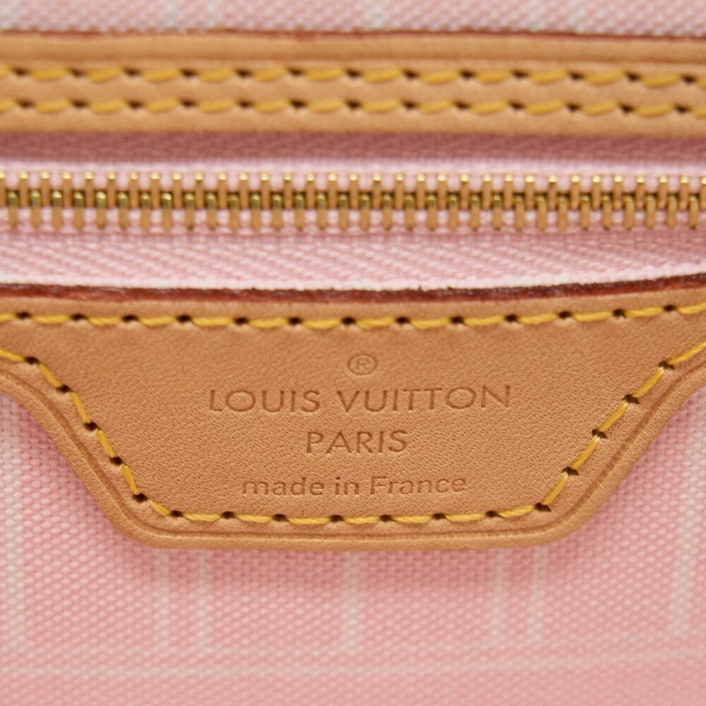 AAA Replica Louis Vuitton LV NEVERFULL MM BY THE POOL OMBRÉ ROSE GHW