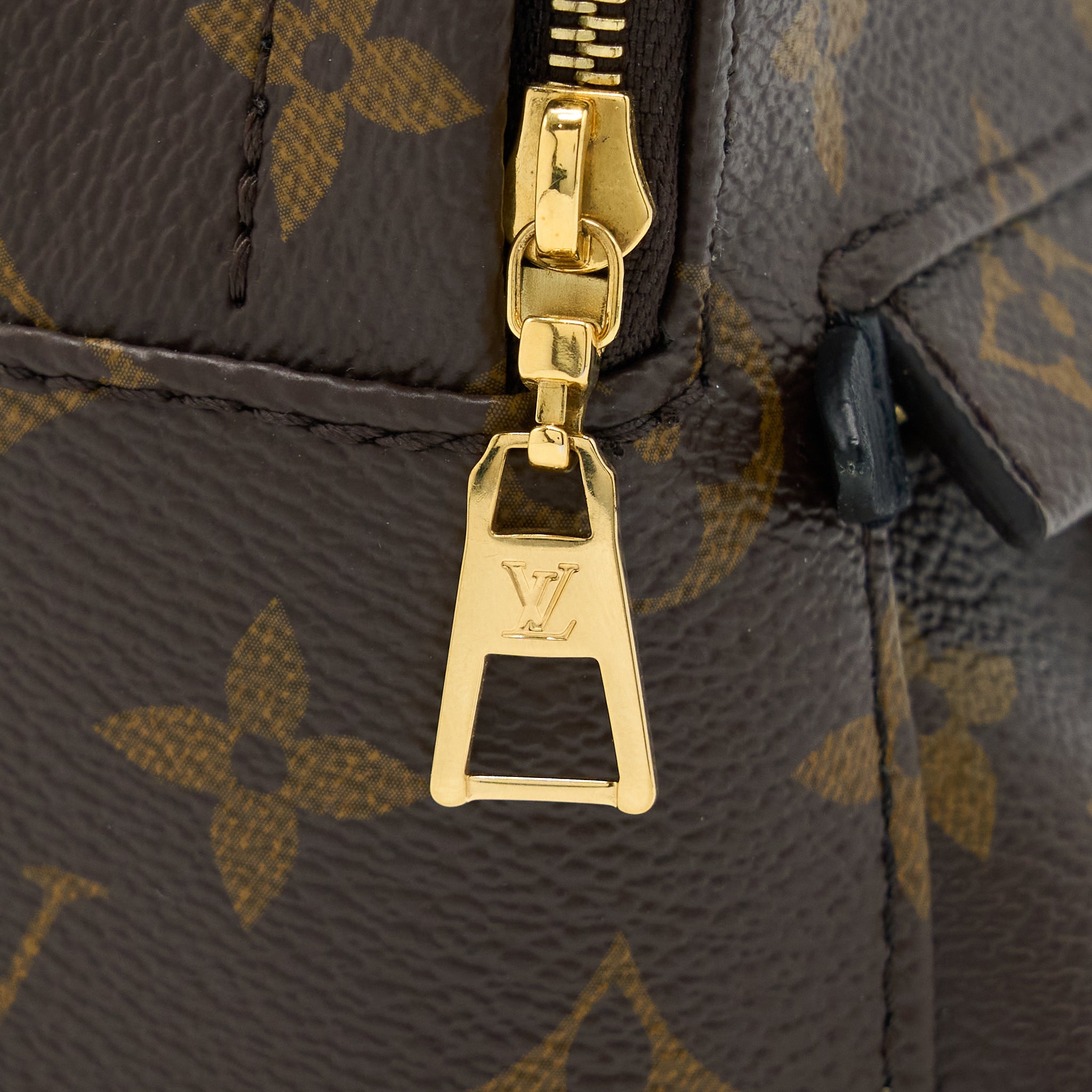 AAA Replica Louis Vuitton LV PALM SPRING MINI BACKPACK MONOGRAM CANVAS GHW