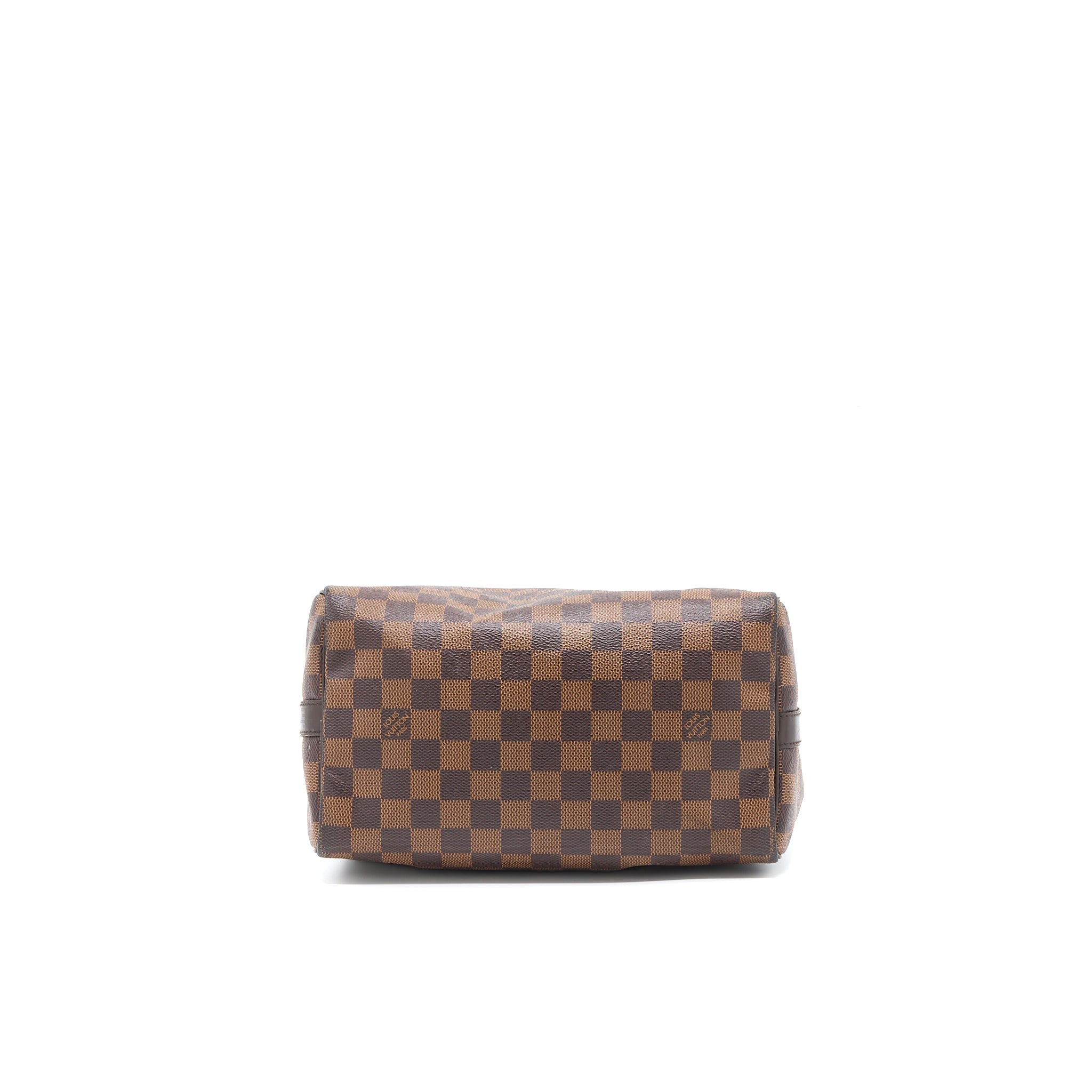 AAA Replica Louis Vuitton LV SPEEDY BANDOULIERE 25 DAMIER EBENE CANVAS GHW
