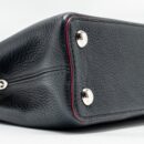 AAA Replica Louis Vuitton LV CAPUCINES BB TAURILLON NAVY SHW
