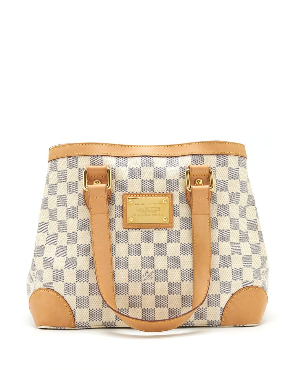 AAA Replica Louis Vuitton LV HAMPSTEAD PM DAMIER AZUR CANVAS GHW