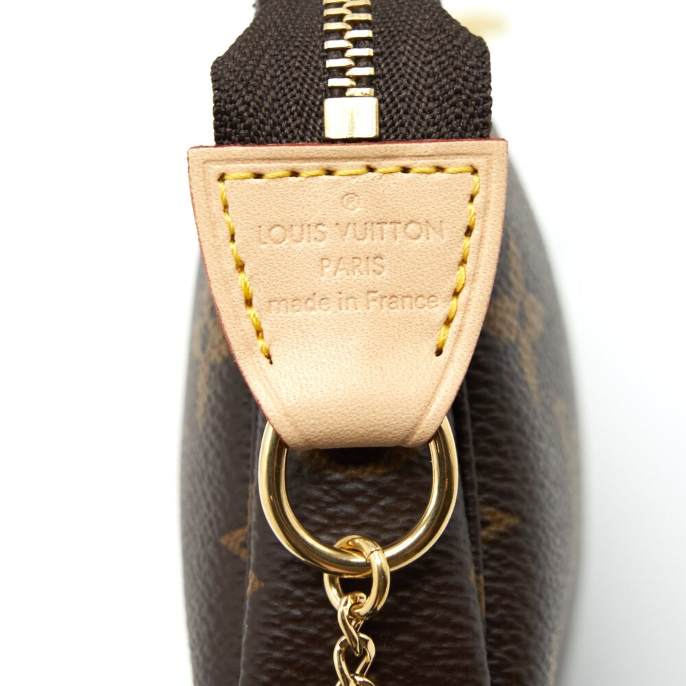 AAA Replica Louis Vuitton LV MINI POCHETTE MONOGRAM CANVAS GHW