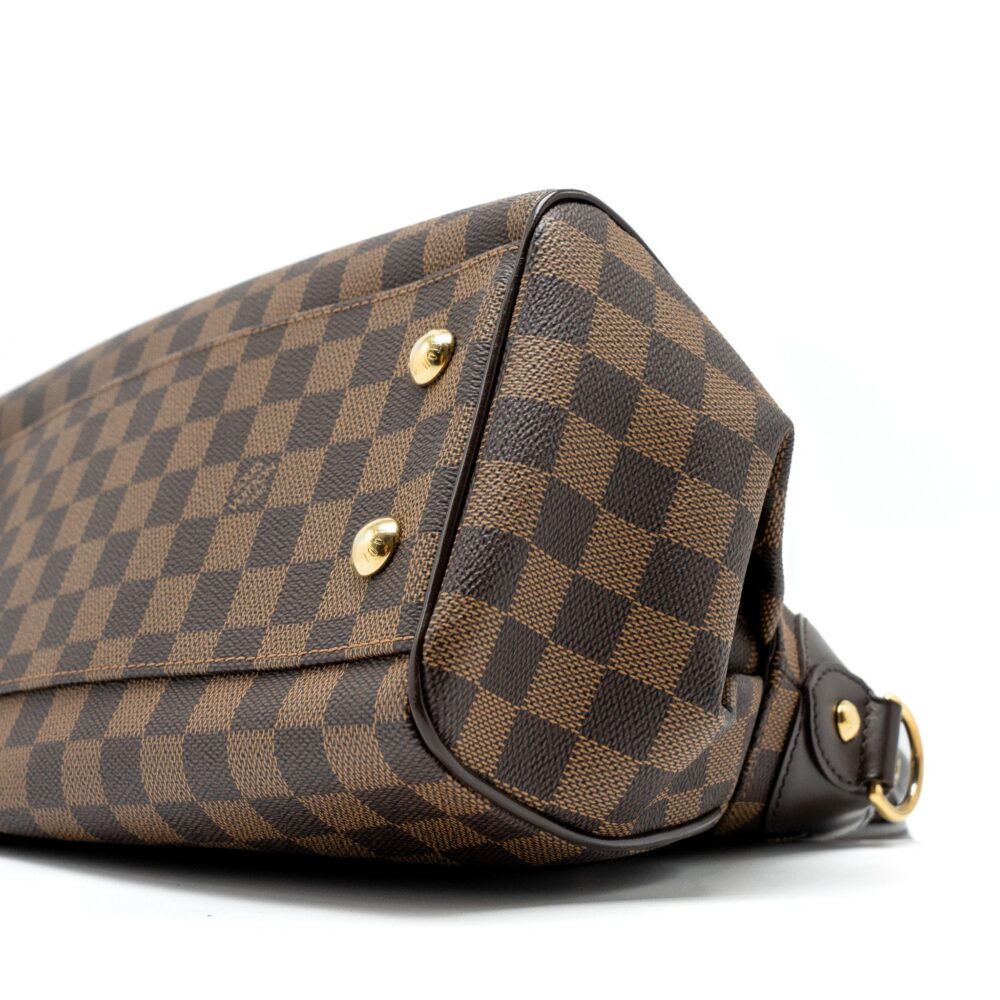 AAA Replica Louis Vuitton LV TREVI PM DAMIER EBENE CANVAS GHW