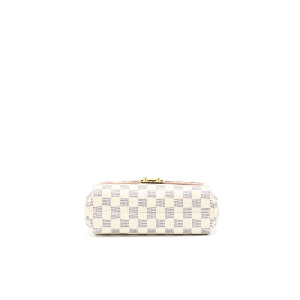 AAA Replica Louis Vuitton LV CROISETTE BAG DAMIER AZUR CANVAS GHW