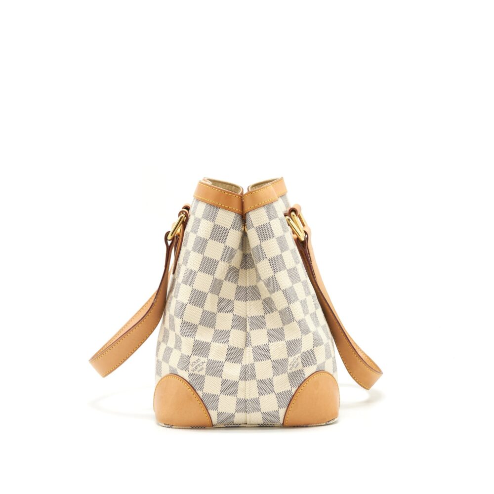 AAA Replica Louis Vuitton LV HAMPSTEAD PM DAMIER AZUR CANVAS GHW