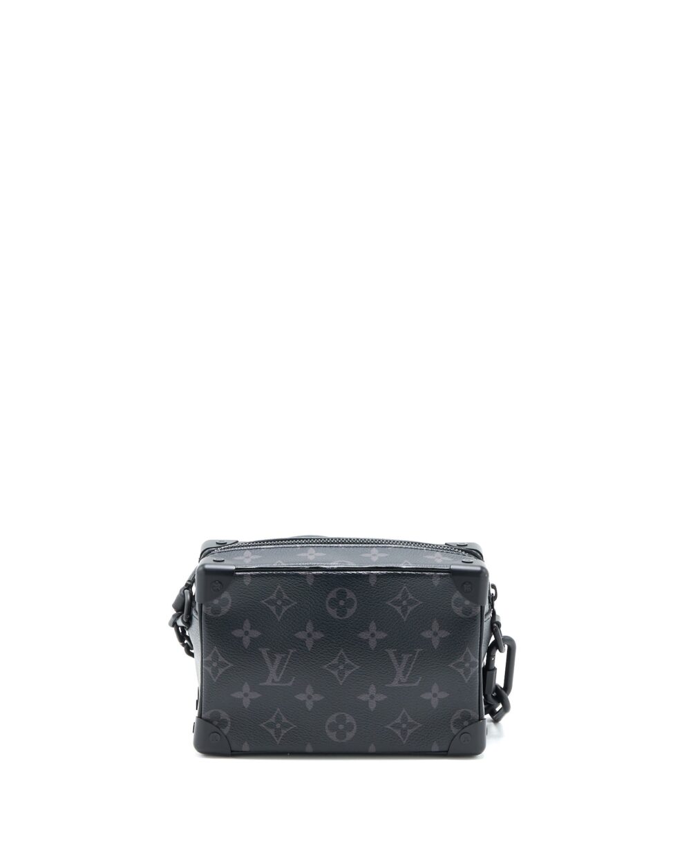 AAA Replica Louis Vuitton LV MINI SOFT TRUNK MONOGRAM ECLIPSE CANVAS BLACK HARDWARE