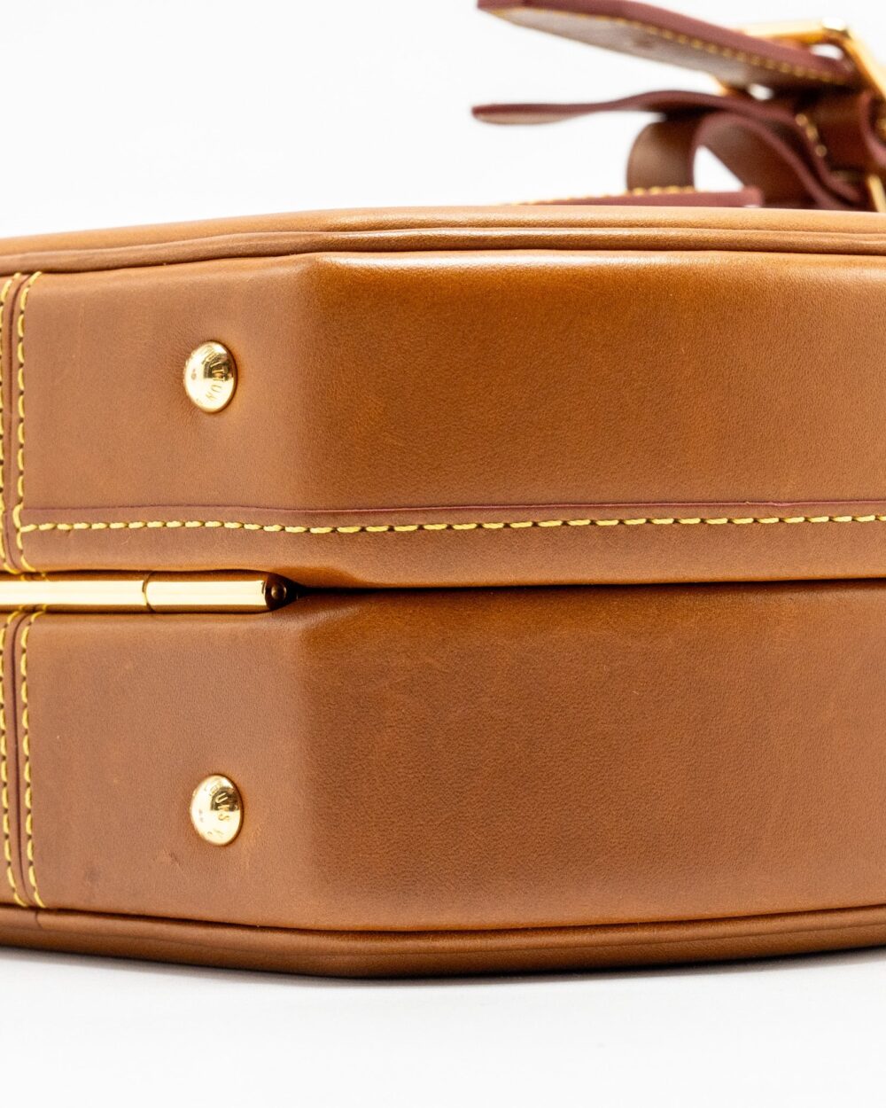 AAA Replica Louis Vuitton LV BOITE CHAPEAU BAG LIMITED EDITION GRACE CODDINGTON CATOGRAM PETIT CALFSKIN BROWN GHW