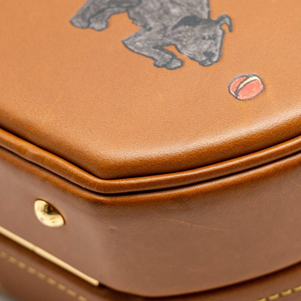 AAA Replica Louis Vuitton LV BOITE CHAPEAU BAG LIMITED EDITION GRACE CODDINGTON CATOGRAM PETIT CALFSKIN BROWN GHW