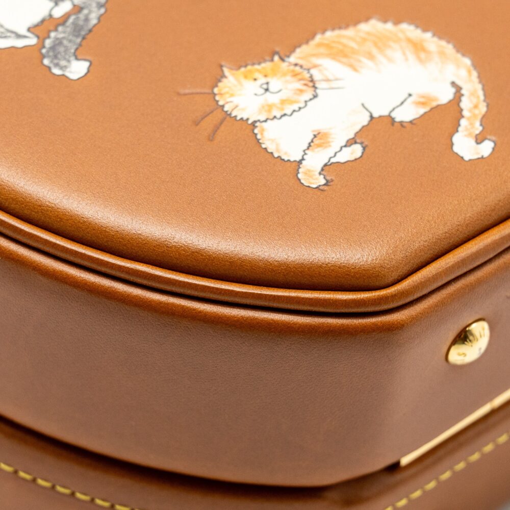 AAA Replica Louis Vuitton LV BOITE CHAPEAU BAG LIMITED EDITION GRACE CODDINGTON CATOGRAM PETIT CALFSKIN BROWN GHW