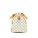 AAA Replica Louis Vuitton LV SPEEDY 30 DAMIER AZUR CANVAS GHW