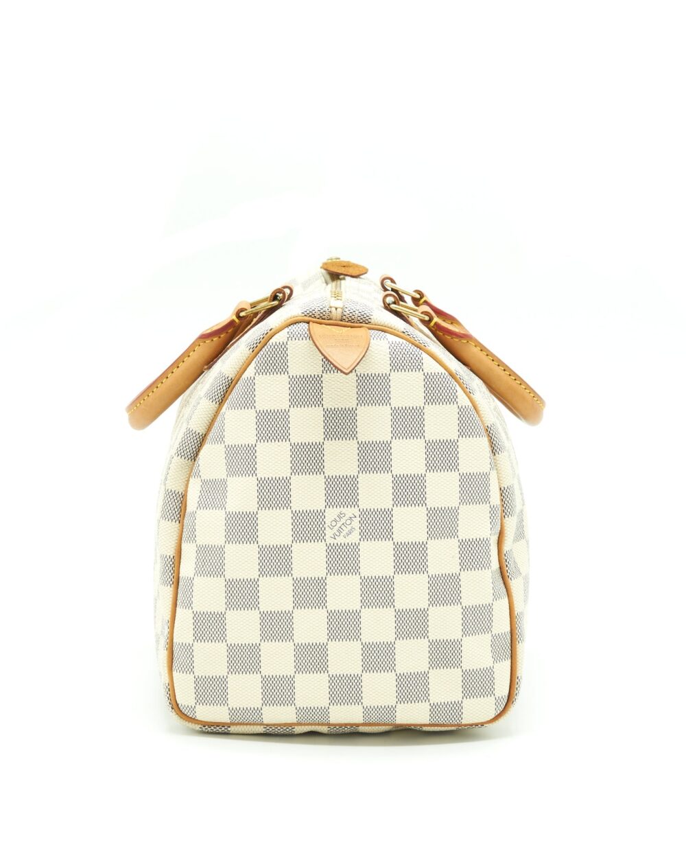 AAA Replica Louis Vuitton LV SPEEDY 30 DAMIER AZUR CANVAS GHW