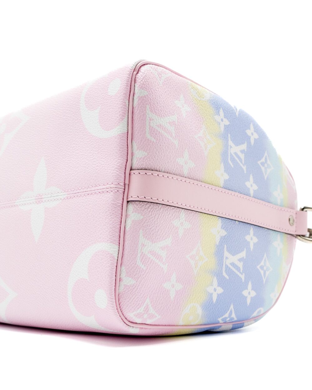 AAA Replica Louis Vuitton LV SPEEDY BANDOULIERE 30 MONOGRAM ESCAL GIANT CANVAS PASTEL PINK SHW