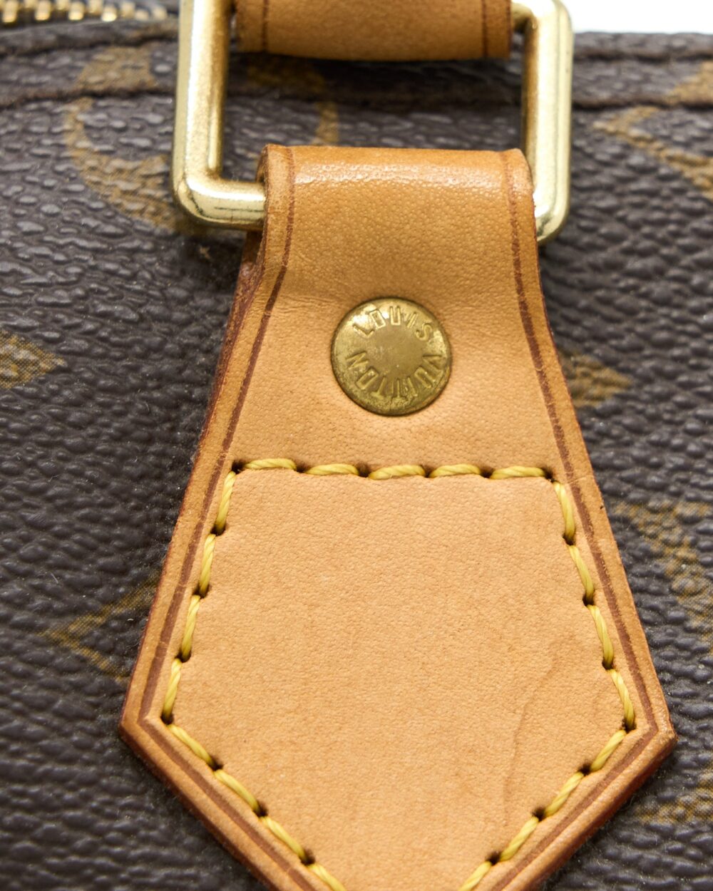 AAA Replica Louis Vuitton LV VINTAGE SPEEDY 25 MONOGRAM CANVAS GHW