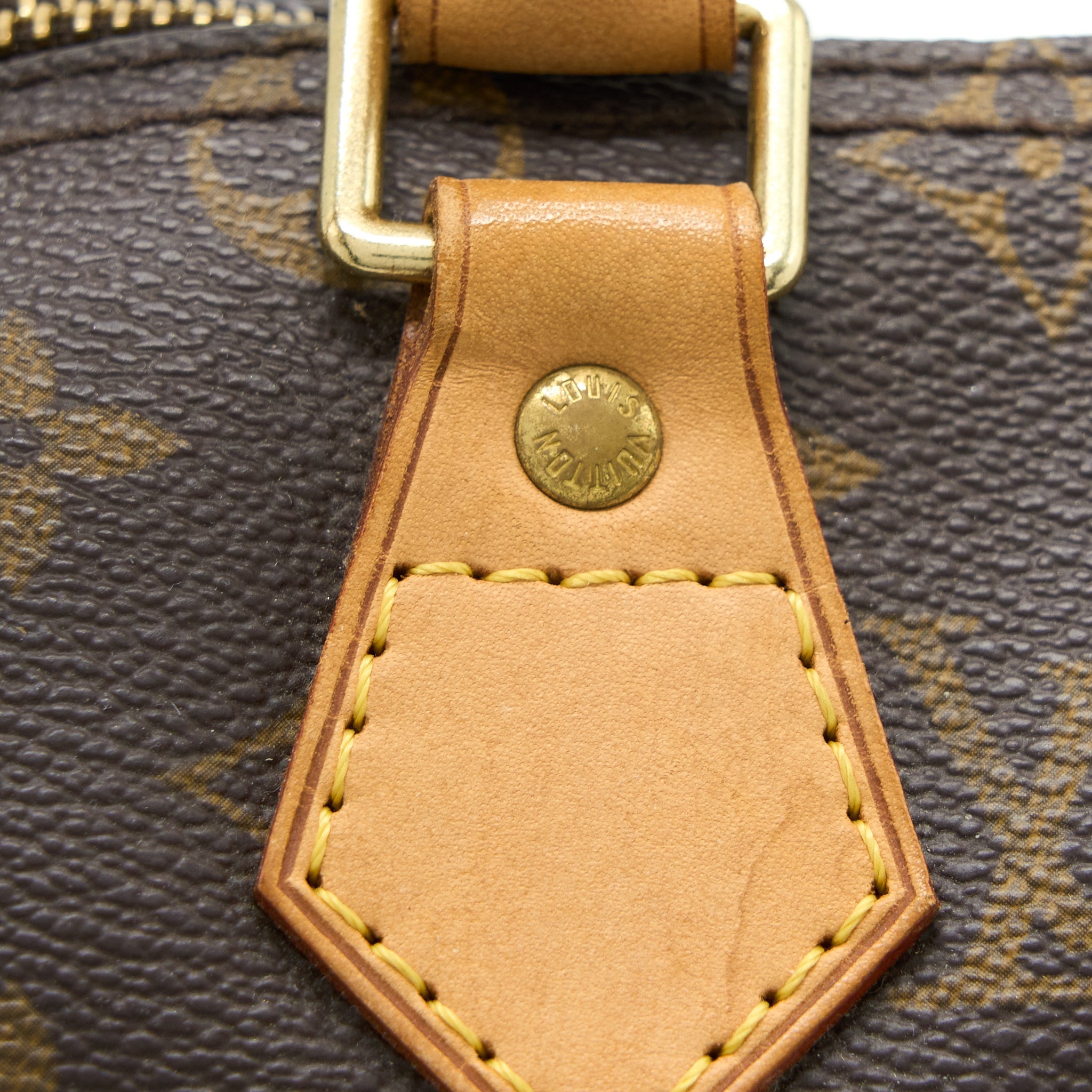 AAA Replica Louis Vuitton LV VINTAGE SPEEDY 25 MONOGRAM CANVAS GHW