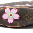 AAA Replica Louis Vuitton LV VINTAGE CHERRY BLOSSOM POCHETTE MONOGRAM CANVAS GHW