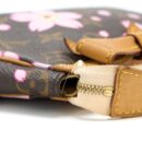 AAA Replica Louis Vuitton LV VINTAGE CHERRY BLOSSOM POCHETTE MONOGRAM CANVAS GHW