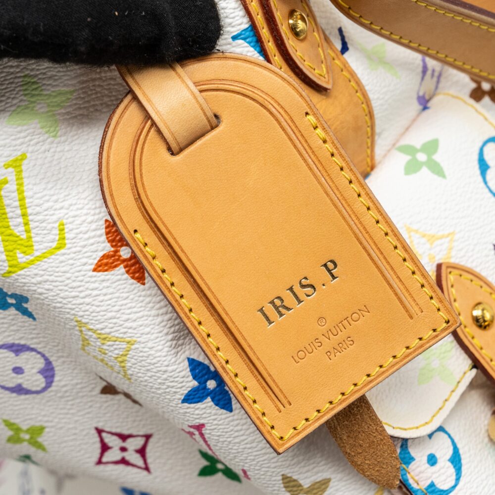 AAA Replica Louis Vuitton LV PETIT NOE WHITE MULTICOLOUR MONOGRAM CANVAS GHW