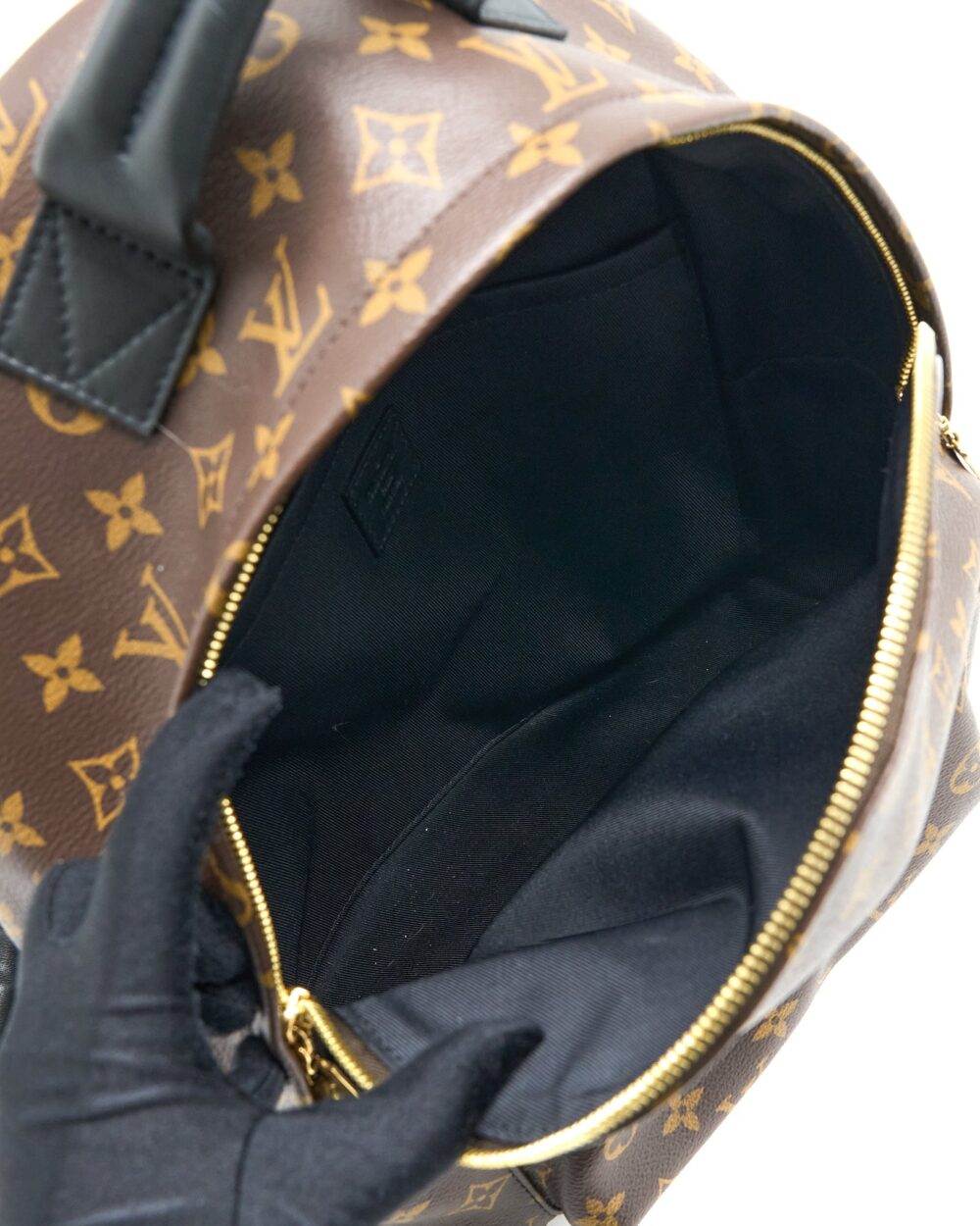 AAA Replica Louis Vuitton LV PALM SPRING BACKPACK MM MONOGRAM CANVAS GHW