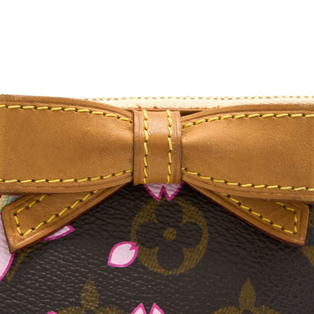 AAA Replica Louis Vuitton LV VINTAGE CHERRY BLOSSOM POCHETTE MONOGRAM CANVAS GHW