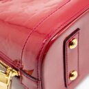 AAA Replica Louis Vuitton LV ALMA BB PATENT RED GHW