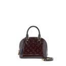 AAA Replica Louis Vuitton LV ALMA BB PATENT AMATANTE GHW