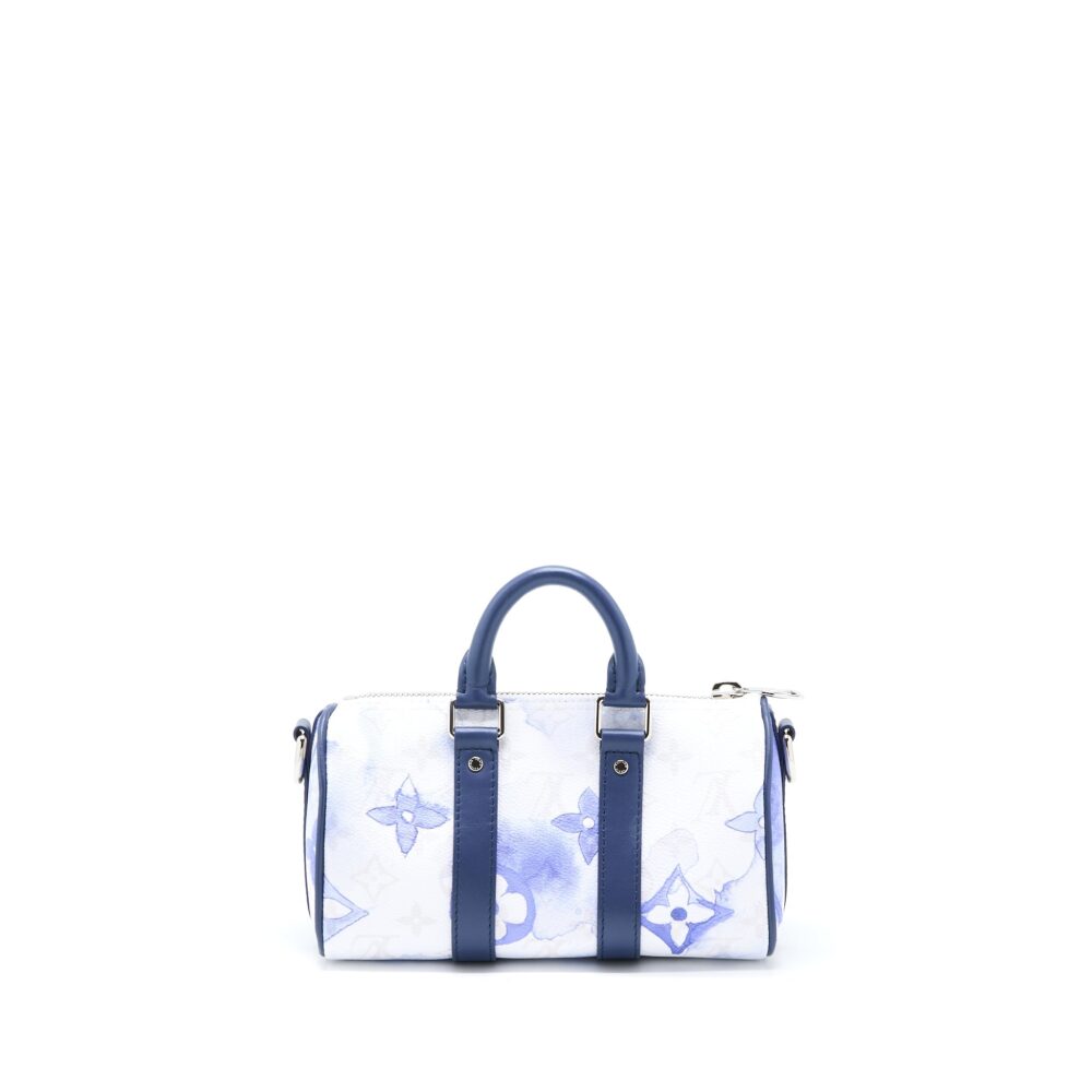 AAA Replica Louis Vuitton LV KEEPALL XS MONOGRAM WATERCOLOUR BLUE CANVAS SHW