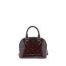 AAA Replica Louis Vuitton LV ALMA BB PATENT AMATANTE GHW