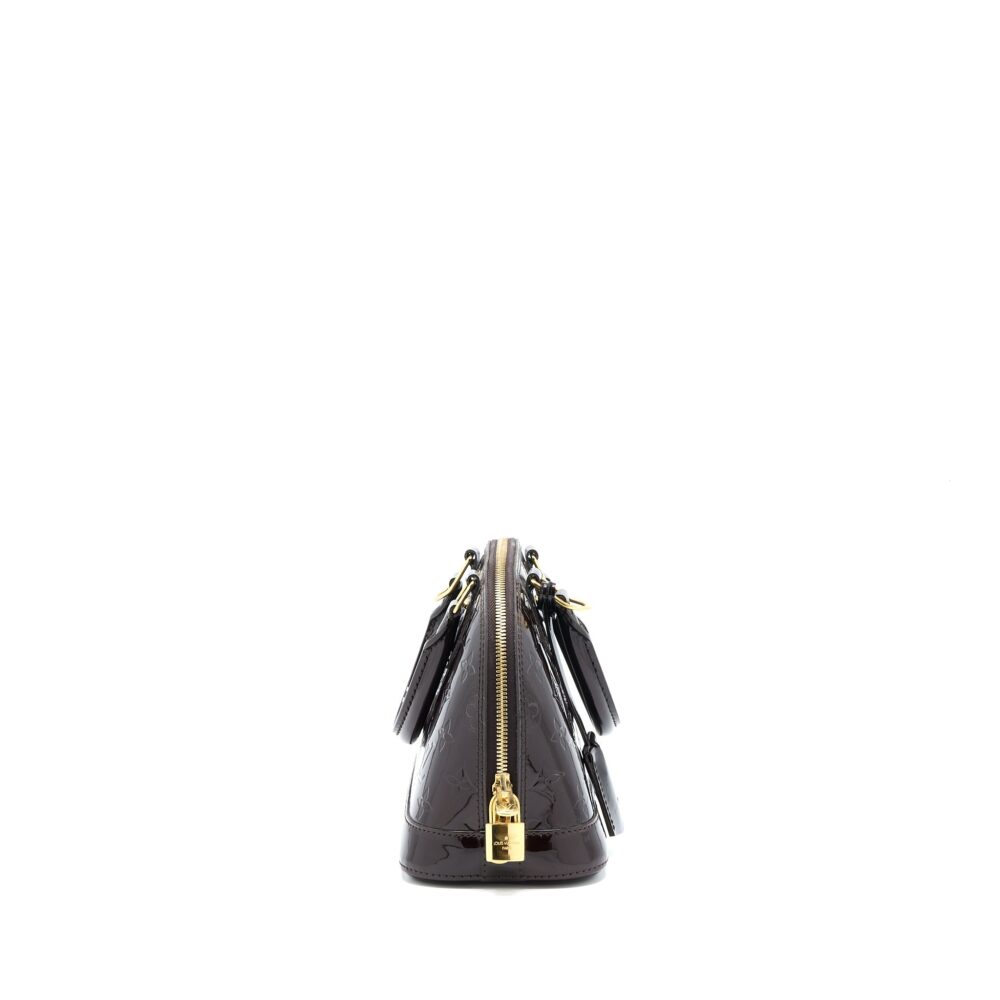 AAA Replica Louis Vuitton LV ALMA BB PATENT AMATANTE GHW