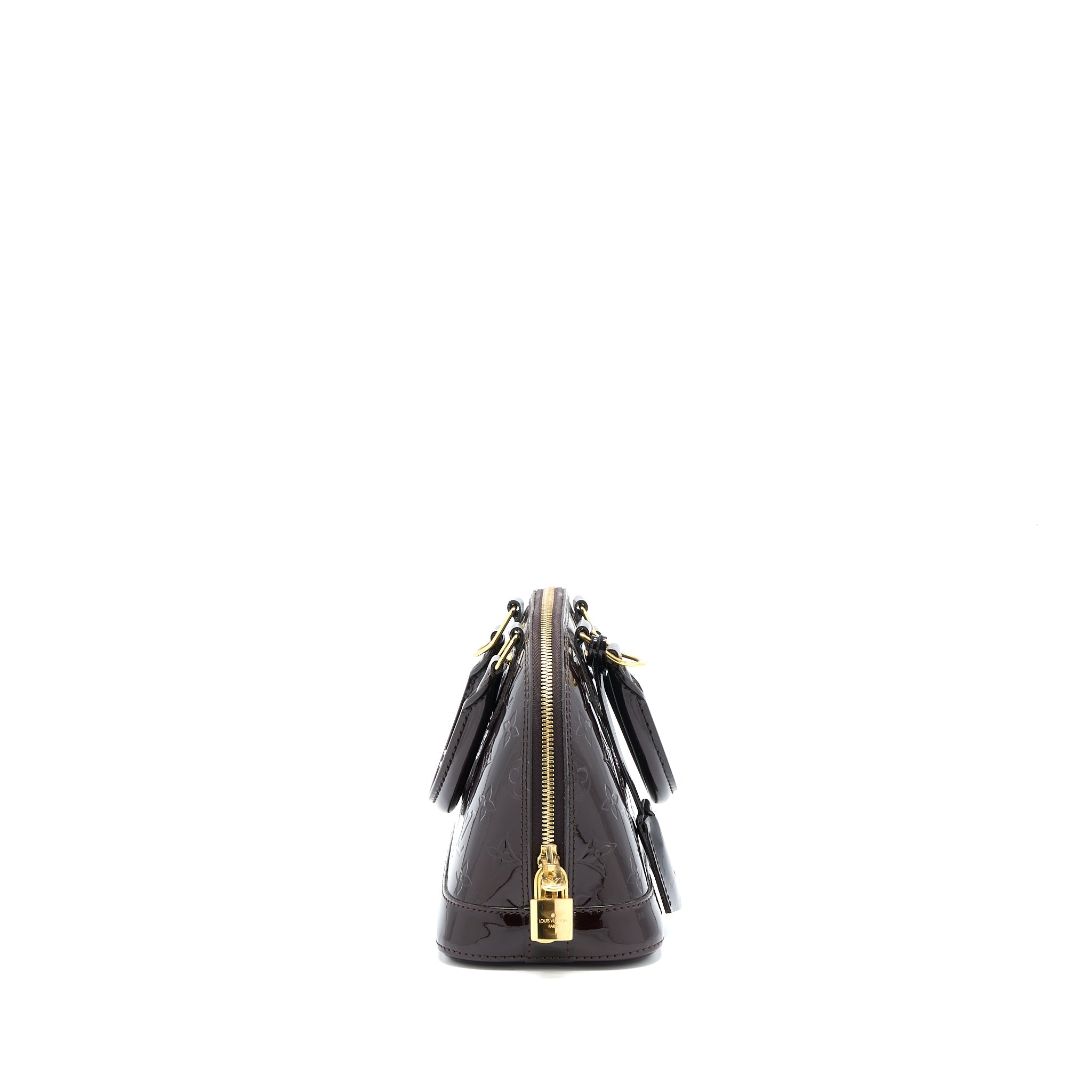 AAA Replica Louis Vuitton LV ALMA BB PATENT AMATANTE GHW