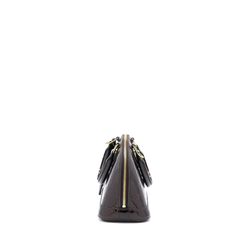 AAA Replica Louis Vuitton LV ALMA BB PATENT AMATANTE GHW