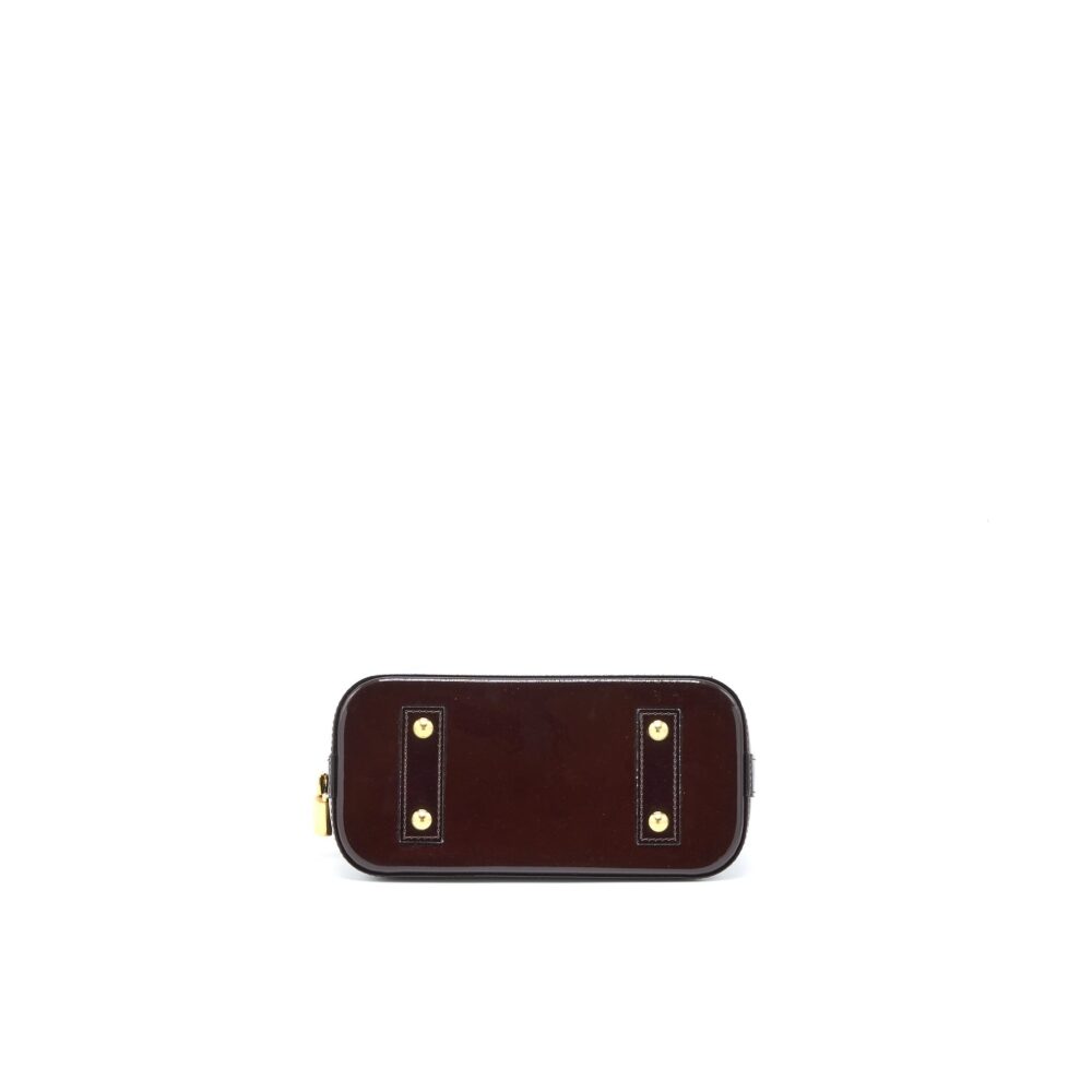 AAA Replica Louis Vuitton LV ALMA BB PATENT AMATANTE GHW