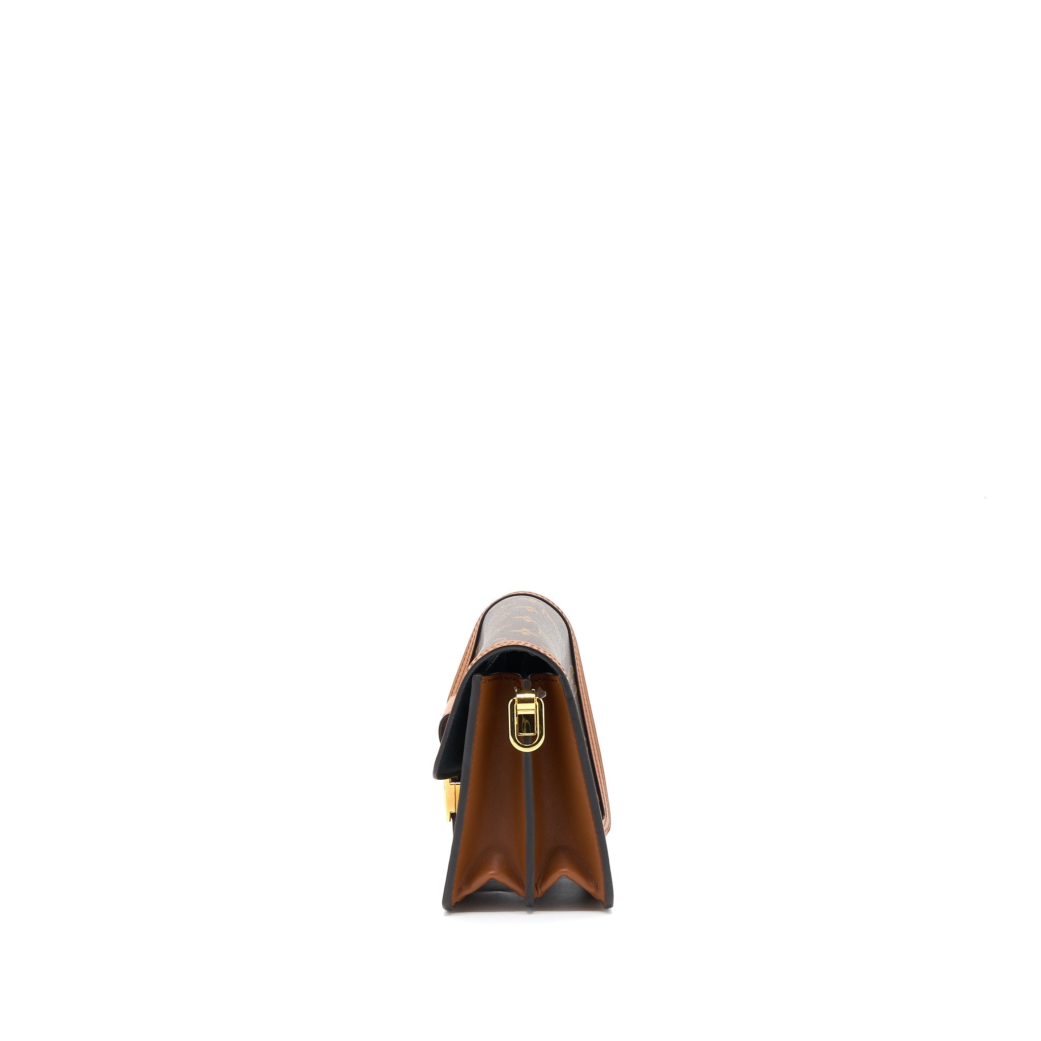 AAA Replica Louis Vuitton LV MINI DAUPHINE MONOGRAM REVERSE CANVAS GHW