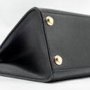 AAA Replica Louis Vuitton LV CITY STEAMER PM GRAINED CALFSKIN BLACK GHW