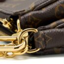AAA Replica Louis Vuitton LV MULTI POCHETTE WITH KHAKI STRAP GHW