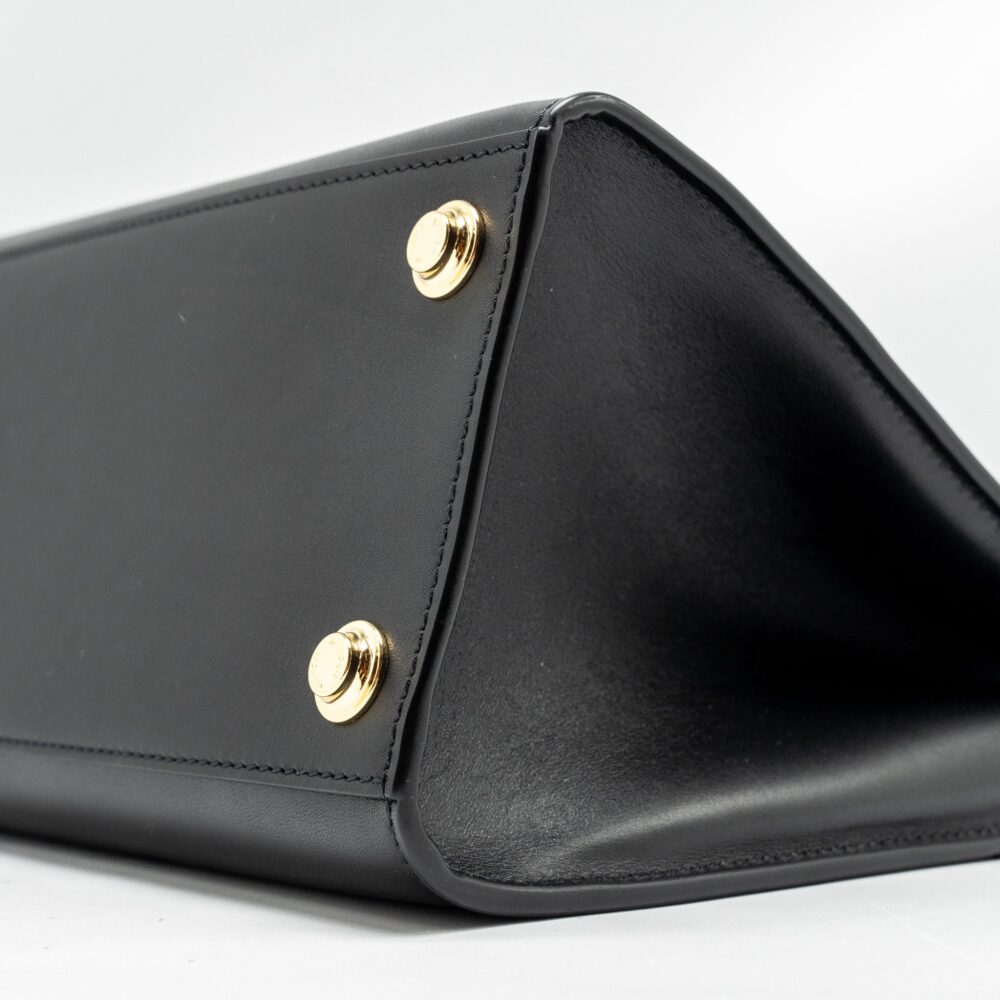 AAA Replica Louis Vuitton LV CITY STEAMER PM GRAINED CALFSKIN BLACK GHW