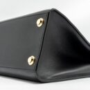 AAA Replica Louis Vuitton LV CITY STEAMER PM GRAINED CALFSKIN BLACK GHW