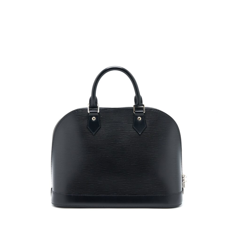 AAA Replica Louis Vuitton LV ALMA PM EPI BLACK SHW
