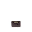 AAA Replica Louis Vuitton LV ZIPPY POUCH WITH KEY CHAIN PATENT DARK RED GHW