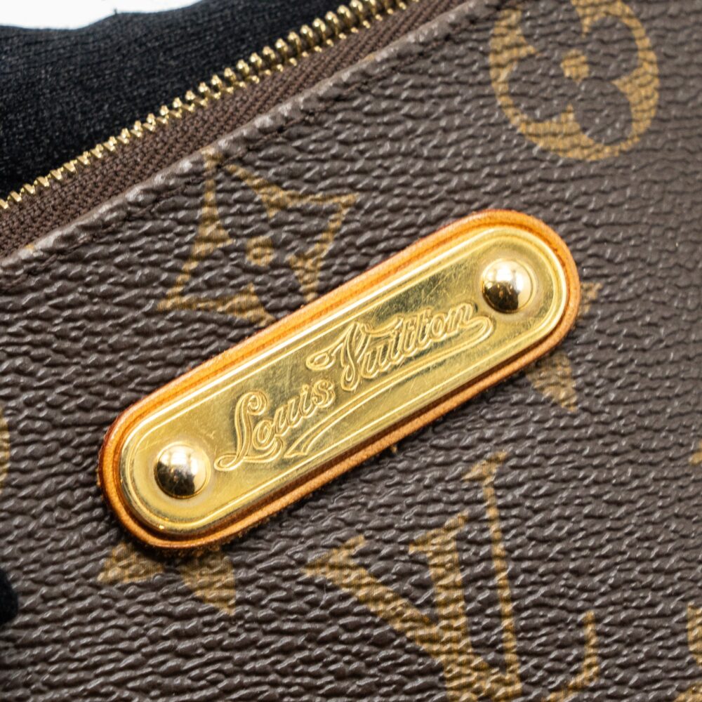 AAA Replica Louis Vuitton LV EVA POCHETTE MONOGRAM CANVAS GHW