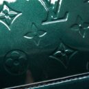 AAA Replica Louis Vuitton LV ALMA PM IN PATENT FORREST GREEN