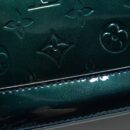 AAA Replica Louis Vuitton LV ALMA PM IN PATENT FORREST GREEN