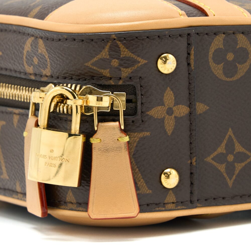AAA Replica Louis Vuitton LV MINI LUGGAGE MONOGRAM CANVAS GHW