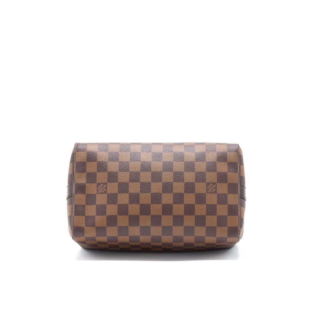 AAA Replica Louis Vuitton LV SPEEDY 25 DAMIER EBENE GHW