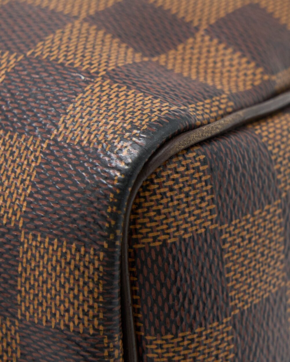 AAA Replica Louis Vuitton LV SPEEDY BANDOULIERE 25 DAMIER EBENE CANVAS GHW